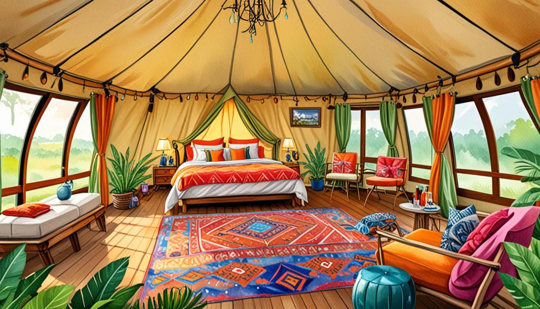 The Glamping Experience: Luxury Accommodations in the Nigerian Nature