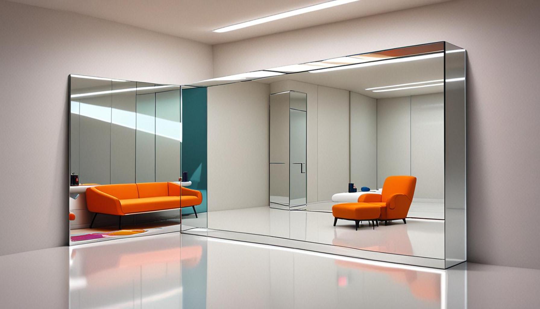 The Evolution of Mirrors in Streamlined Environments: Reflections on Minimalism and Space