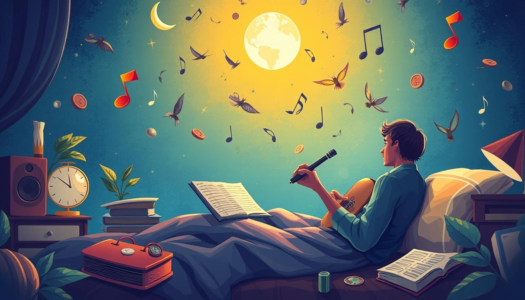 The Influence of Music and Relaxing Sounds on Sleep Quality: Creating a Soundtrack for Better Sleep