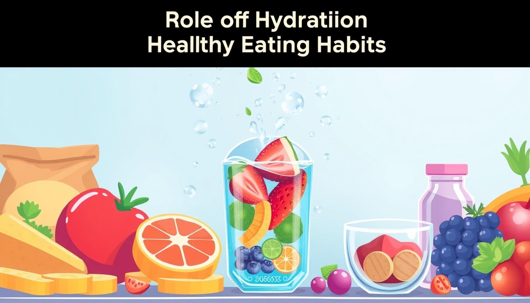 The Role of Hydration in Healthy Eating Habits