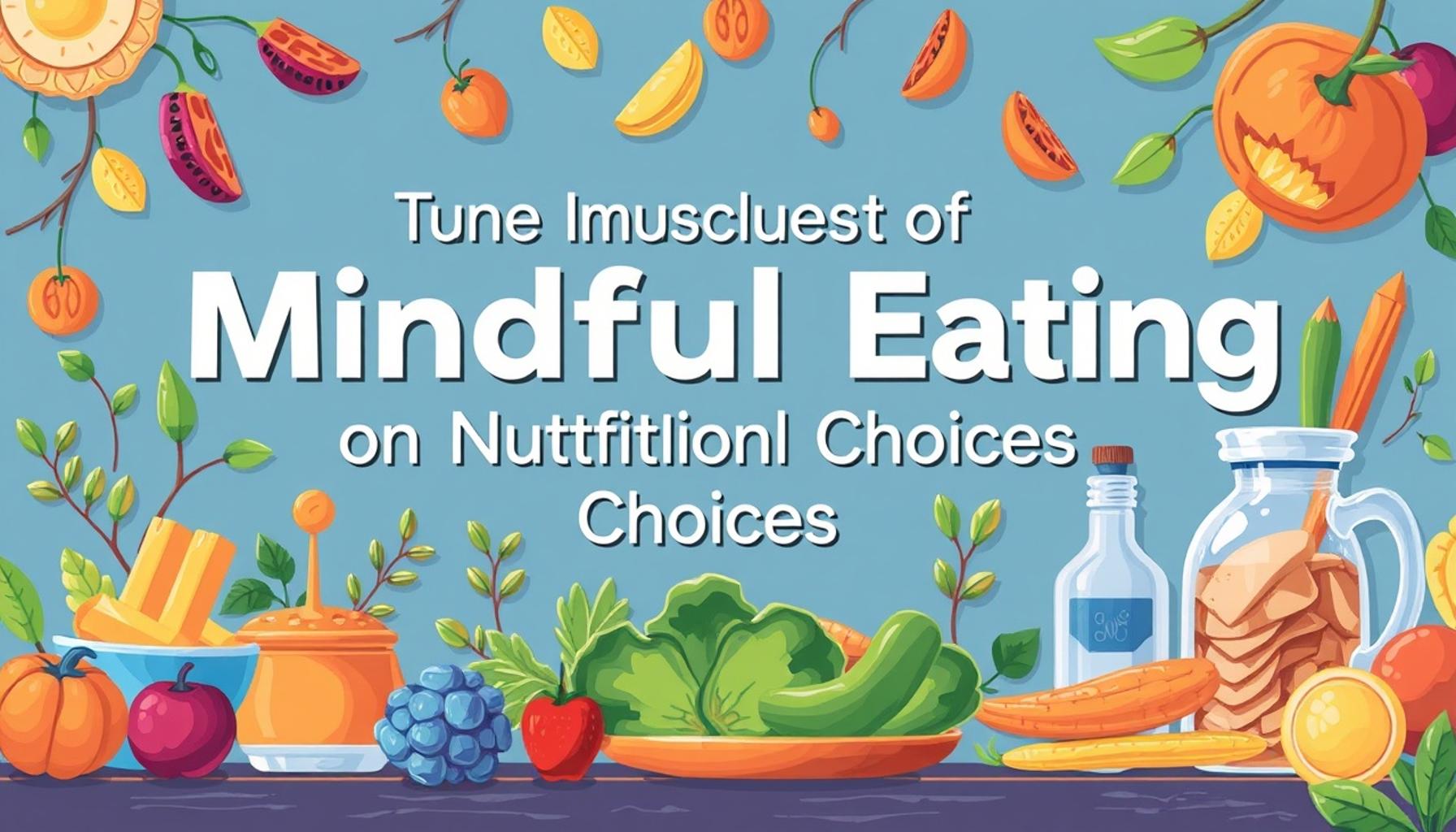 The Impact of Mindful Eating on Nutritional Choices