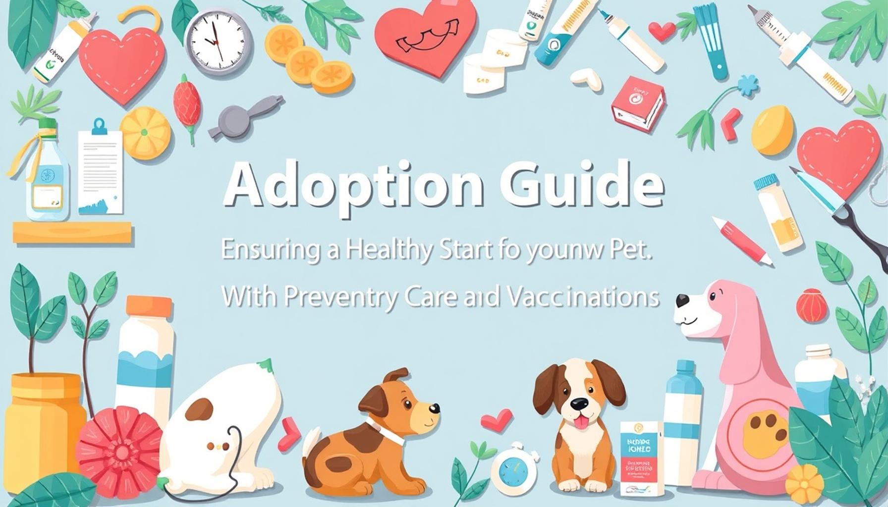 Adoption Guide: Ensuring a Healthy Start for Your New Pet with Preventive Care and Vaccinations
